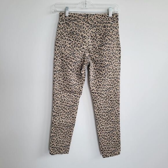 Zara Girls Leopard Pattern Jeans. Size 13/14 years - Picture 4 of 11